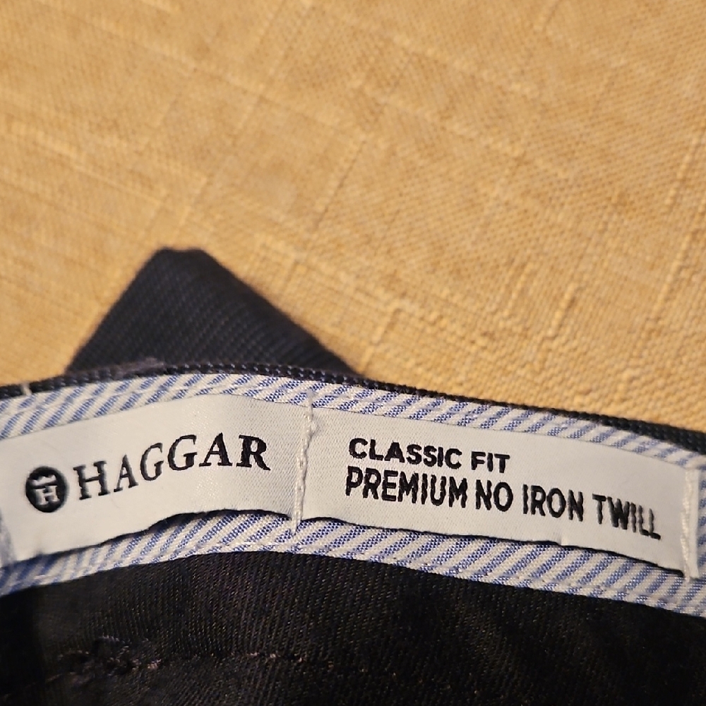 Haggar Premium No Iron Twill Pants